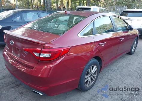 2015 Hyundai Sonata Se z USA, uszkodzony, nr VIN 5NPE24AF8FH172220